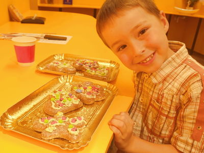 Lebkuchen verzieren, Sommerferien, Ferienprogramm